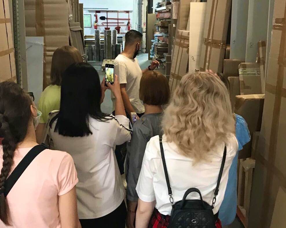 Дизайнеры школы DH снова в гостях у Мебель ГРУПП