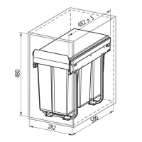 Segregator_dlya_modulya_300mm_20L_10L_ANTRATsIT_bez_krepl._s_dovodchikom_PB_45_002010_60A_1