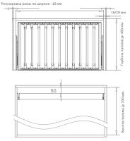 FIRMAX_Vidvizhnaya_bruchnica_nabornogo_tipa_v_bazu_600_mm_564h420h140_ShhGhV_serii_TUTTI_Hardware_FRM5806_564_01_002