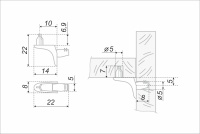 Polkoderzhatel_tipa_shtift_s_trehgrannoy_oporoy_P901Ni.59_kod_27848_1